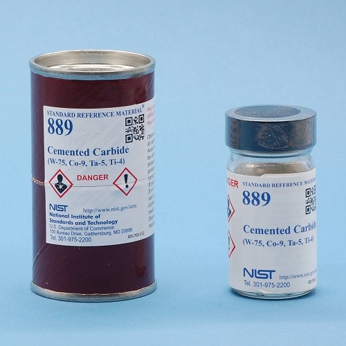 SRM 889  硬质合金(W-75，Co-9，Ta-5，Ti-4)标准品