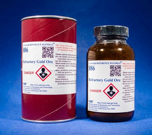 SRM 886 难熔金矿标准品