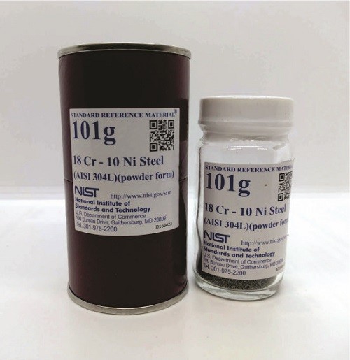 SRM 101g  18 Cr-10 Ni钢(AISI 304 L)(粉末状)标准品